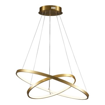 LED Пендел LEA LED/35W/230V 4000K Ø 60 см златист