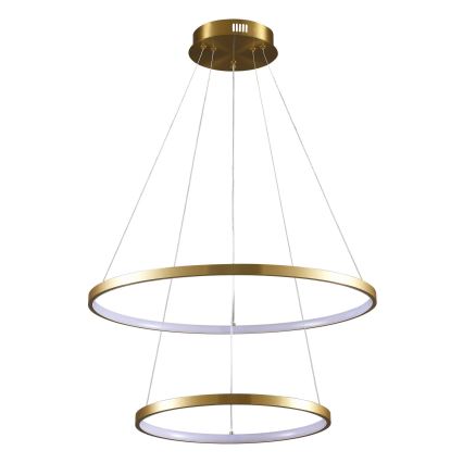 LED Пендел LEA LED/35W/230V 4000K Ø 60 см златист
