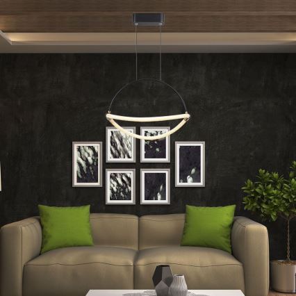 LED Пендел LED/12W/230V 4000K Ø 40 см