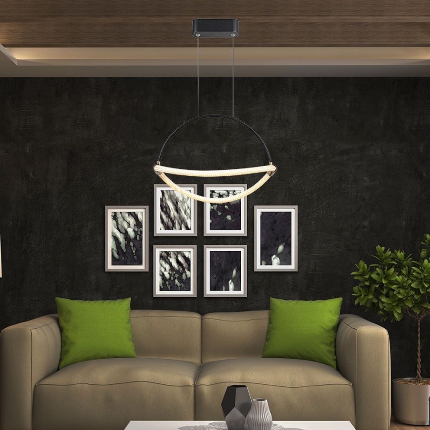 LED Пендел LED/12W/230V 4000K Ø 40 см
