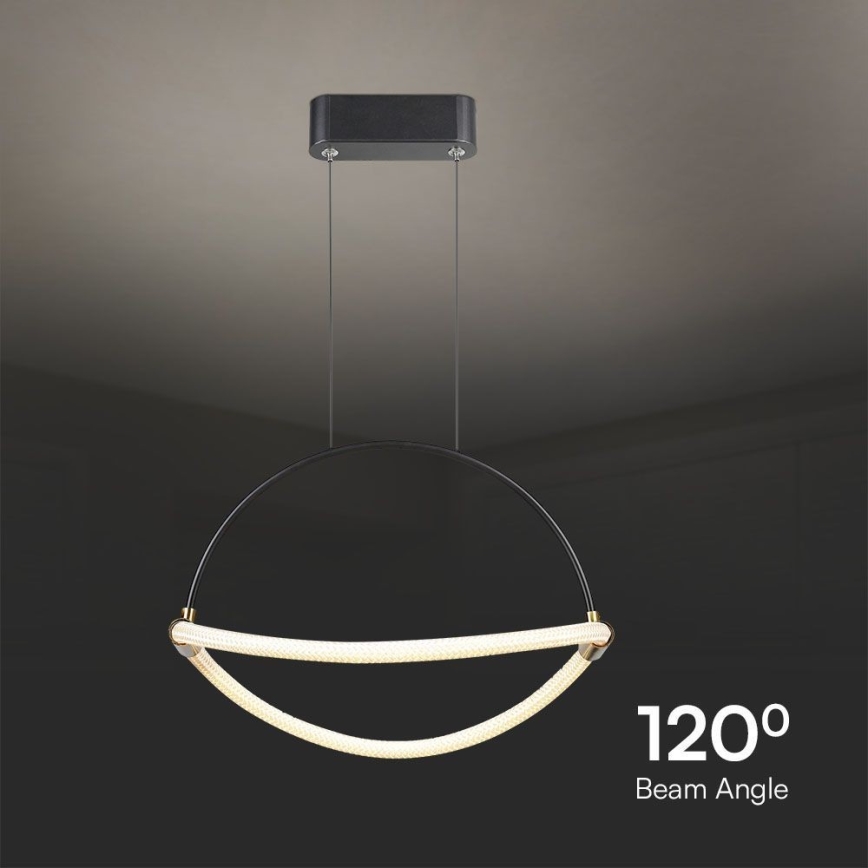 LED Пендел LED/12W/230V 4000K Ø 40 см