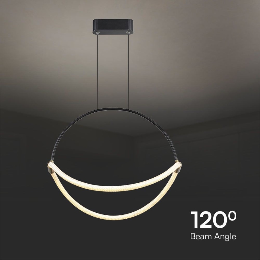 LED Пендел LED/16W/230V 4000K Ø 50 см