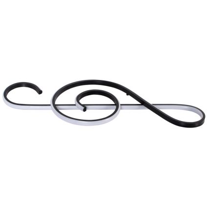 LED Пендел LED/18W/230V 3000K черен