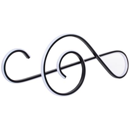 LED Пендел LED/18W/230V 3000K черен