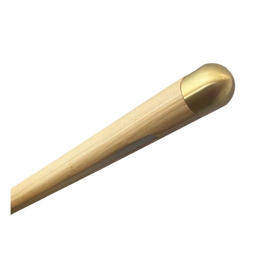 LED Пендел LED/22W/230V 4000K 120 см пепел/масивнo дървo