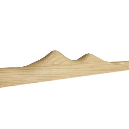 LED Пендел LED/22W/230V 4000K 120 см пепел/масивнo дървo