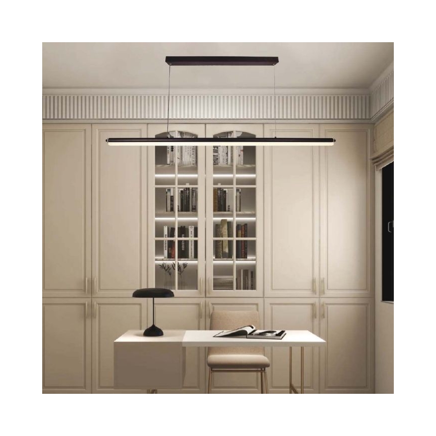 LED Пендел LED/23W/230V 4000K 120 см черен