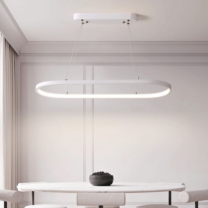 LED Пендел LED/24W/230V 4000K бял