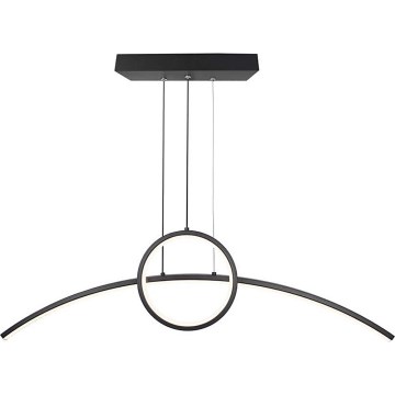 LED Пендел LED/30W/230V 4000K 88 см черен