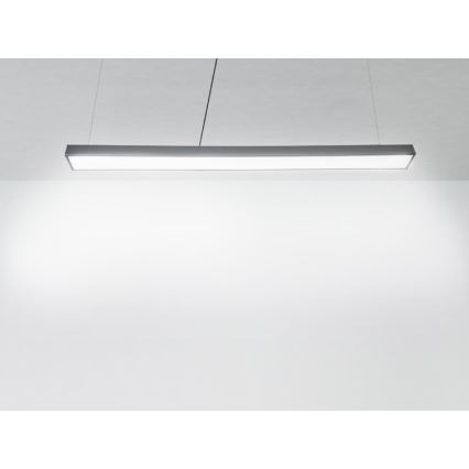 LED Пендел LED/32W/230V 4000K Ø 120 см черен