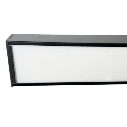 LED Пендел LED/32W/230V 4000K Ø 120 см черен