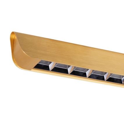 LED Пендел LED/36W/230V 3000/4000/6400K златист