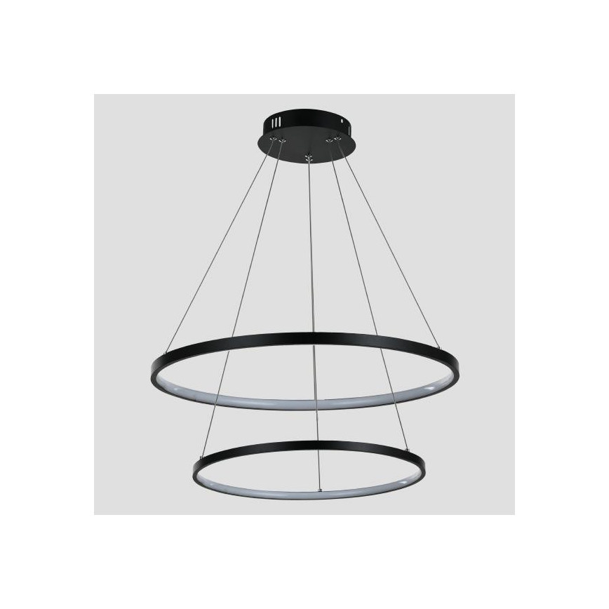 LED Пендел LED/37W/230V 3000K черен