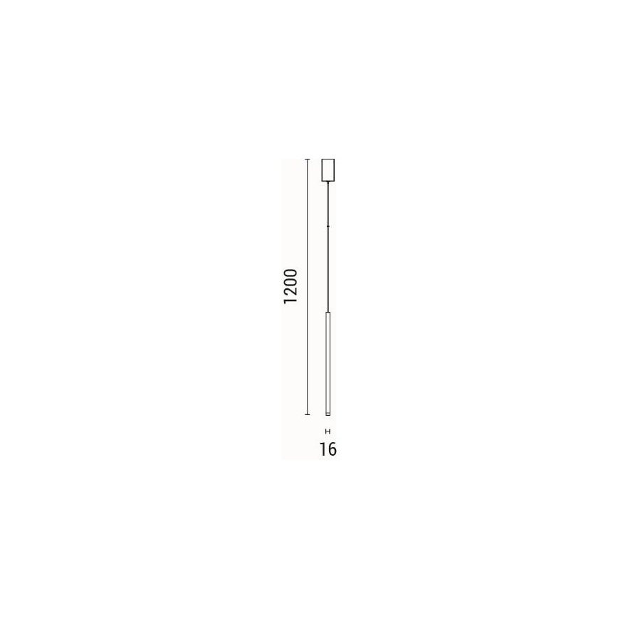 LED Пендел LED/3W/230V 3000K Ø 6 см