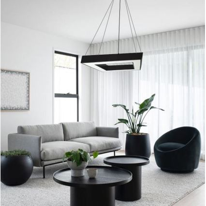 LED Пендел LED/40W/230V 4000K 60x60 см