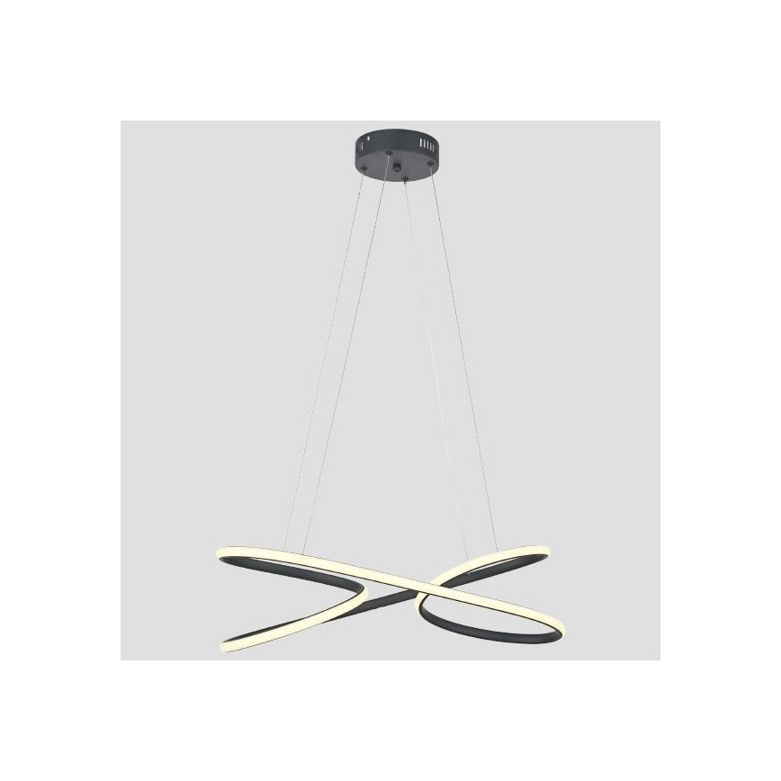 LED Пендел LED/40W/230V 4000K черен