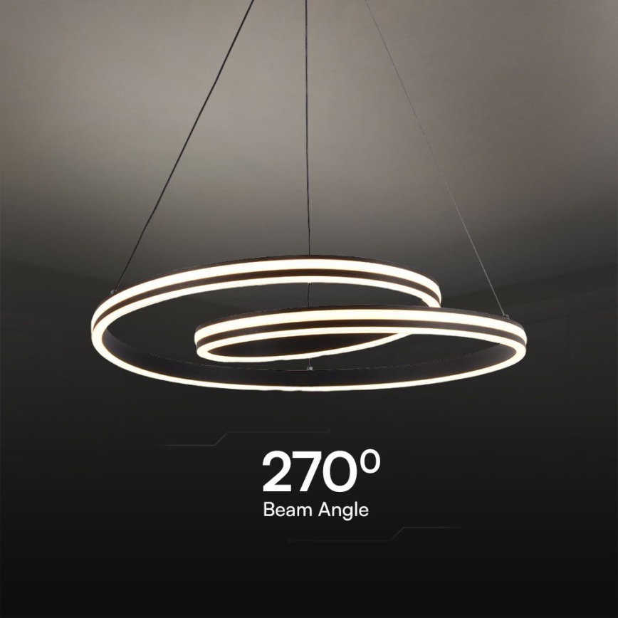 LED Пендел LED/40W/230V 3000/4000/6400K