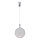 LED Пендел LED/6,3W/230V 3000K лъскав хром Ø 20 см