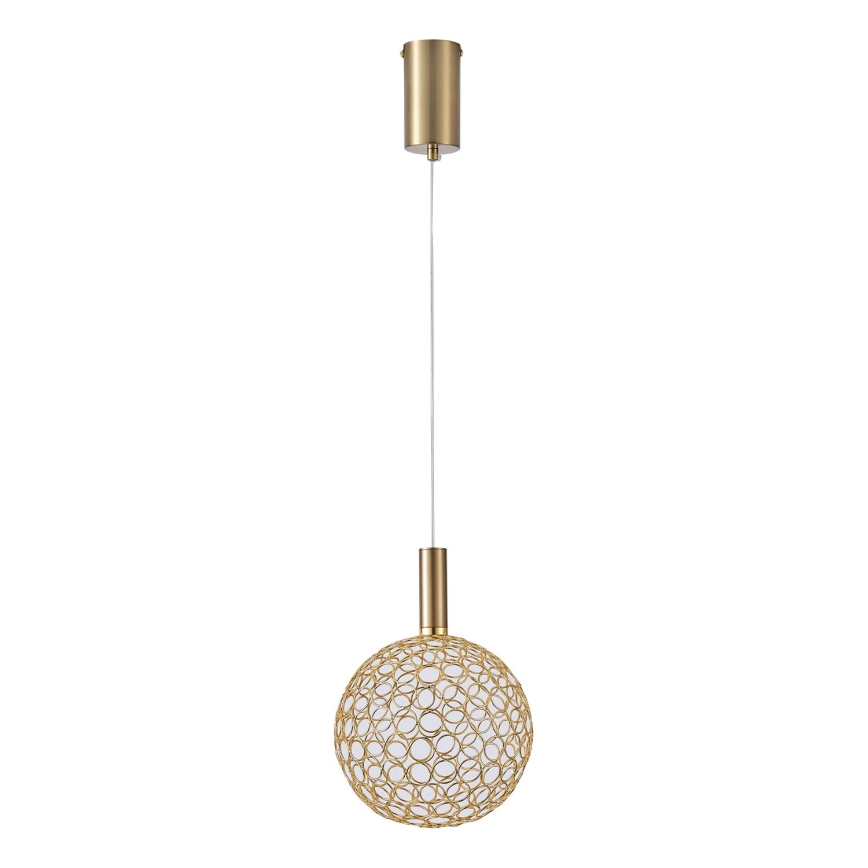 LED Пендел LED/6,3W/230V 3000K златист Ø 20 см