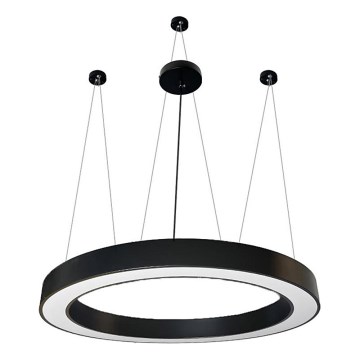 LED Пендел LED/60W/230V 4000K Ø 120 см черен