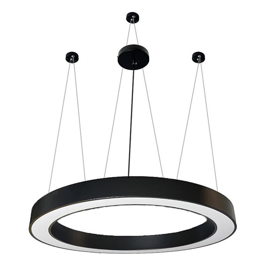 LED Пендел LED/60W/230V 4000K Ø 120 см черен