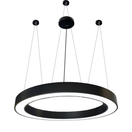 LED Пендел LED/60W/230V 4000K Ø 120 см черен