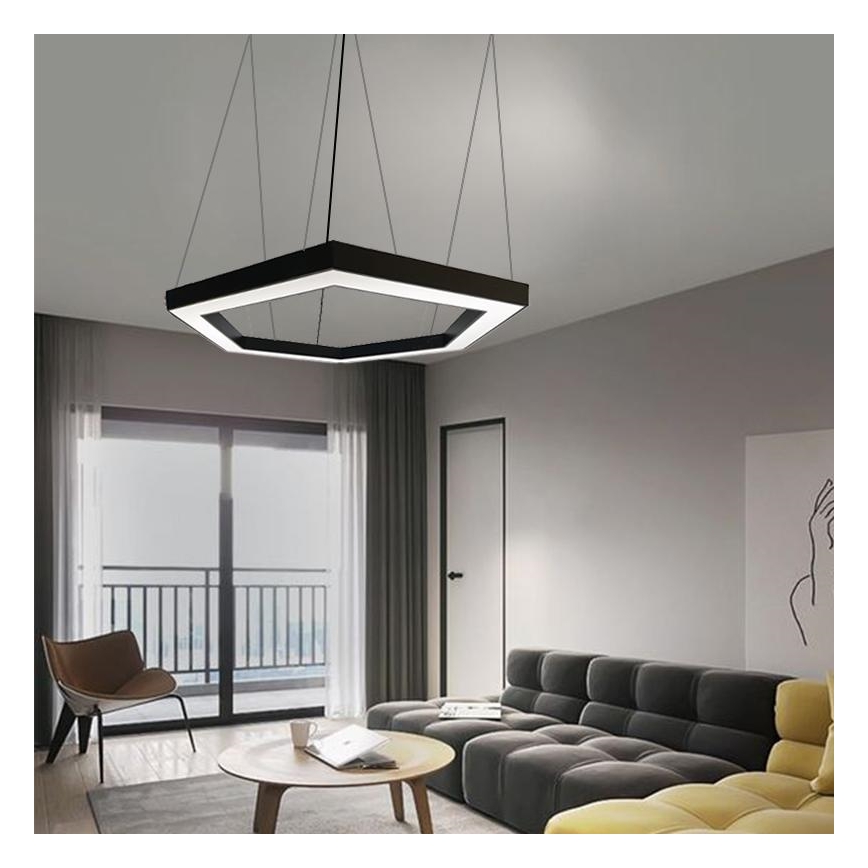 LED Пендел LED/60W/230V 4000K Ø 120 см