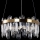 LED Пендел LED/62W/230V Ø 50 см златист