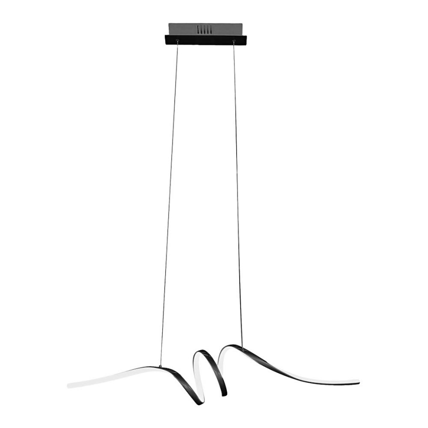 LED Пендел LOOP LED/28W/230V черен