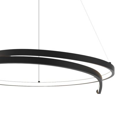 LED Пендел LORENZO LED/35W/230V черен