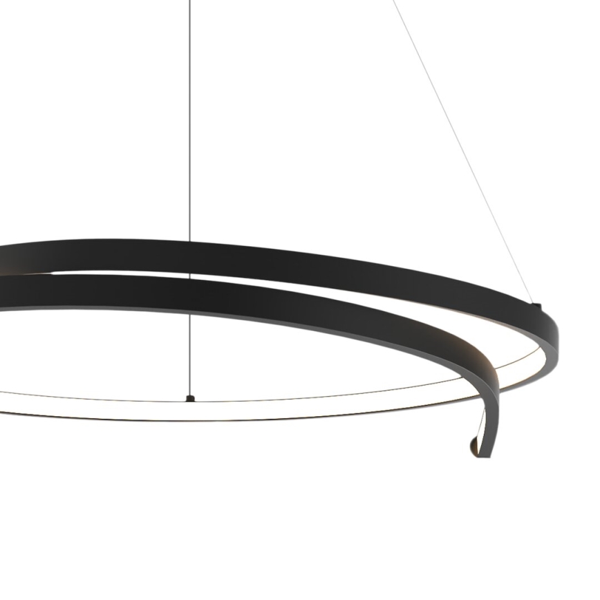 LED Пендел LORENZO LED/35W/230V черен