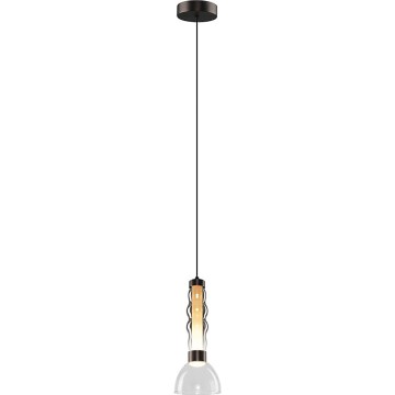 LED Пендел LUCCO LED/13W/230V Ø 15 см опушен