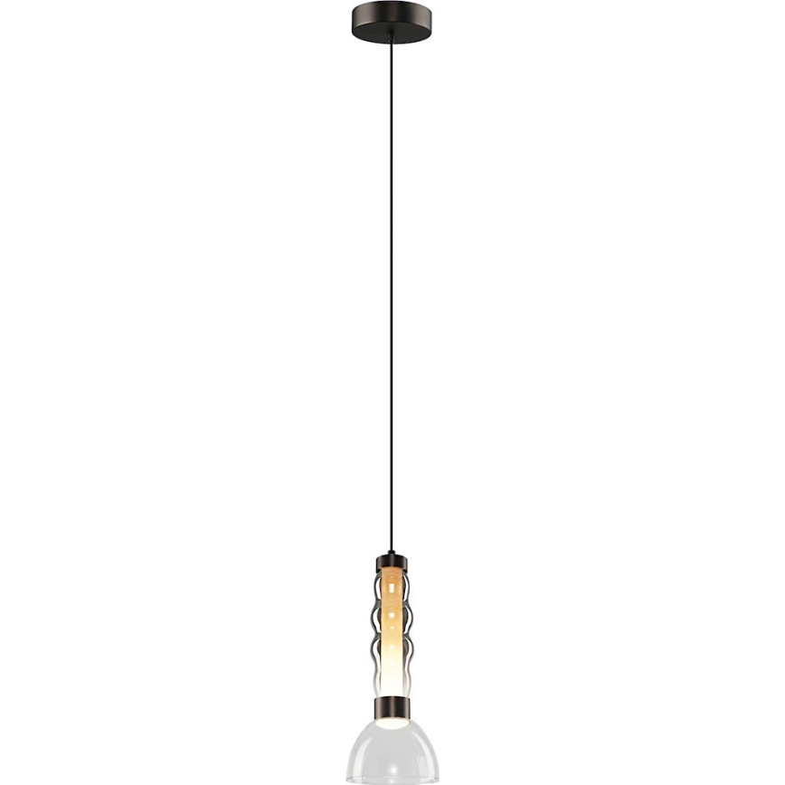 LED Пендел LUCCO LED/13W/230V Ø 15 см опушен
