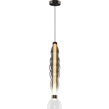 LED Пендел LUCCO LED/18W/230V Ø 15 см опушен