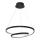 LED Пендел LUCERO LED/48W/230V черен
