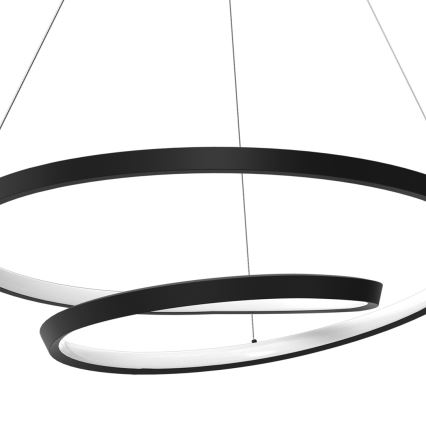 LED Пендел LUCERO LED/48W/230V черен