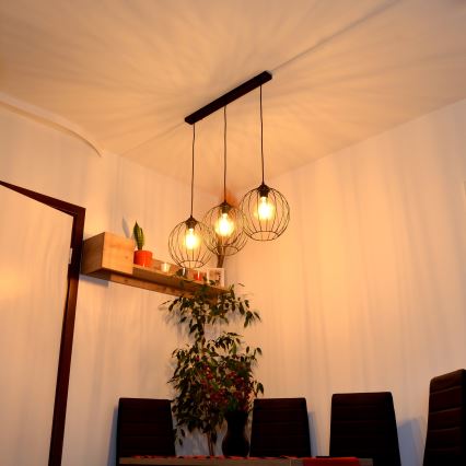 LED Пендел MERCURE 3xE27/15W/230V