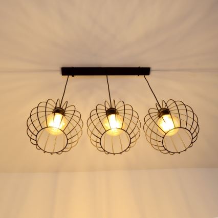 LED Пендел MERCURE 3xE27/15W/230V