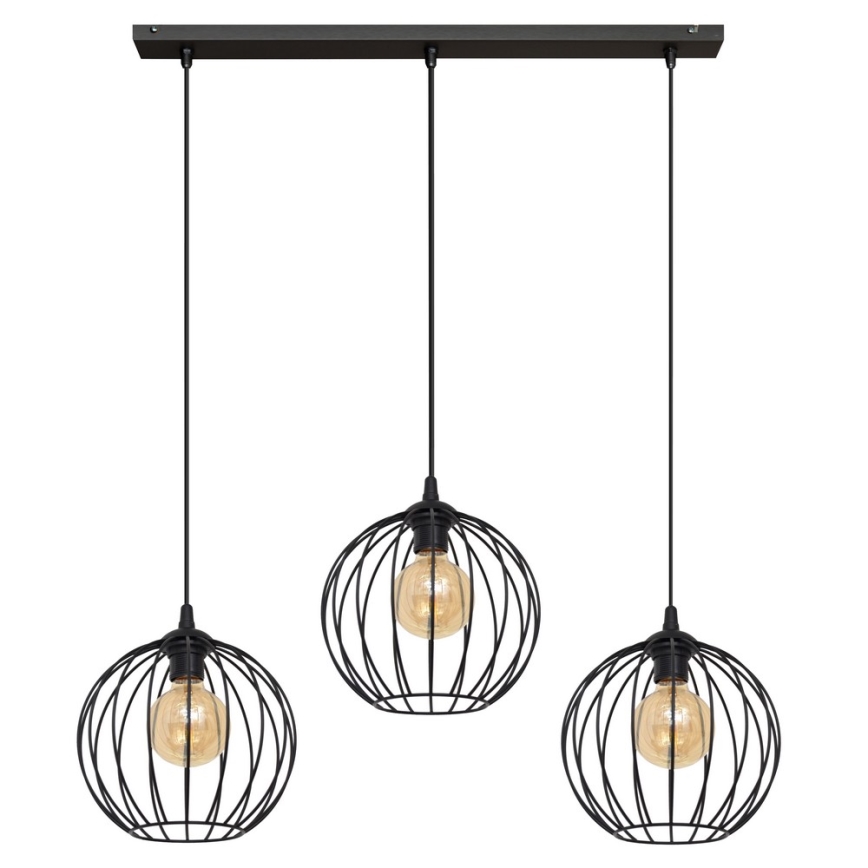 LED Пендел MERCURE 3xE27/15W/230V