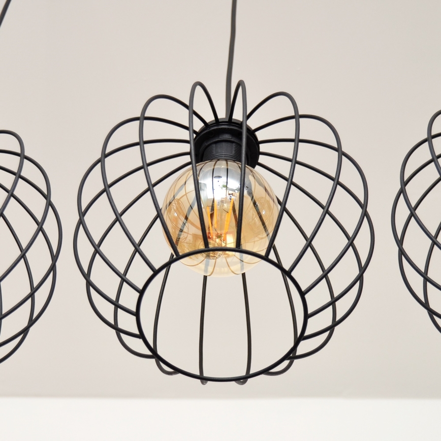 LED Пендел MERCURE 3xE27/15W/230V