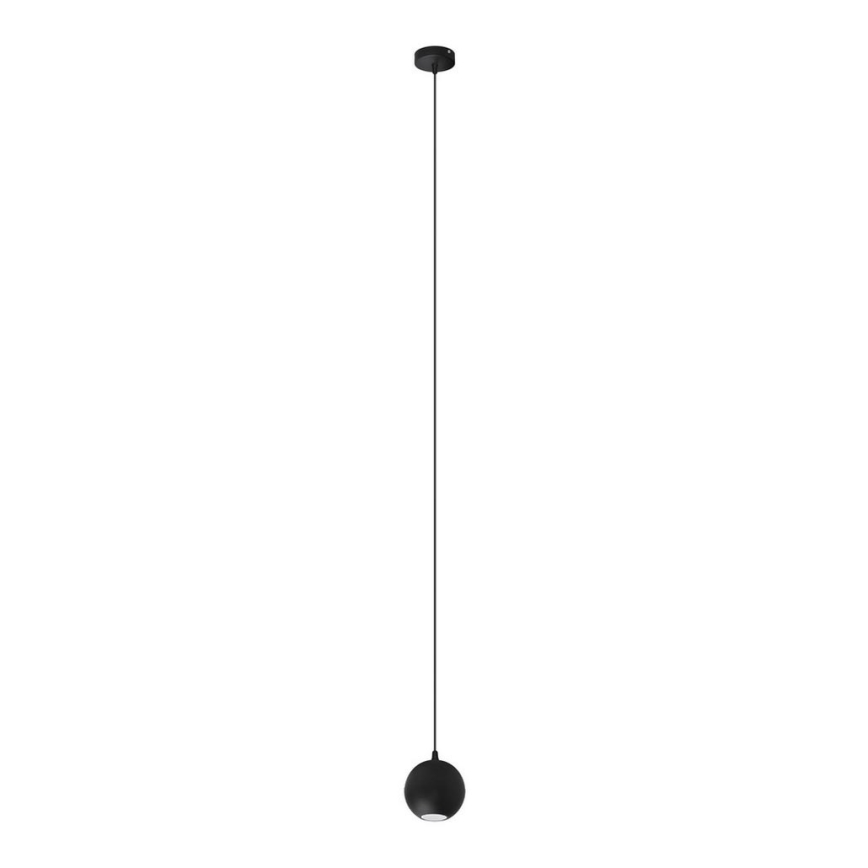 LED Пендел MIDWAY 1xGU10/4,8W/230V черен