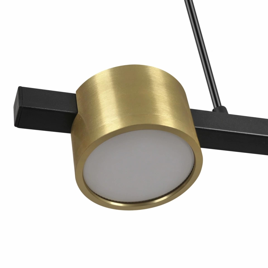 LED Пендел MIRELLA 3xGX53/6W/230V златист/черен