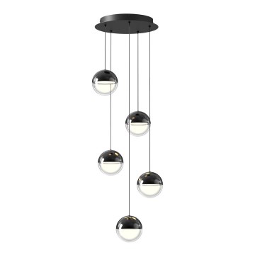 LED пендел на кабел ZIREA LED/30W/230V черен
