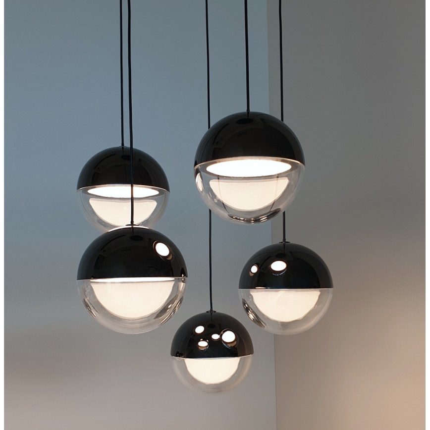 LED пендел на кабел ZIREA LED/30W/230V черен