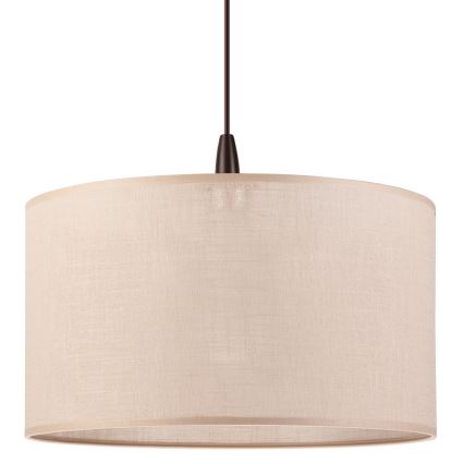 LED Пендел NOEL 1xE27/60W/230V бежов