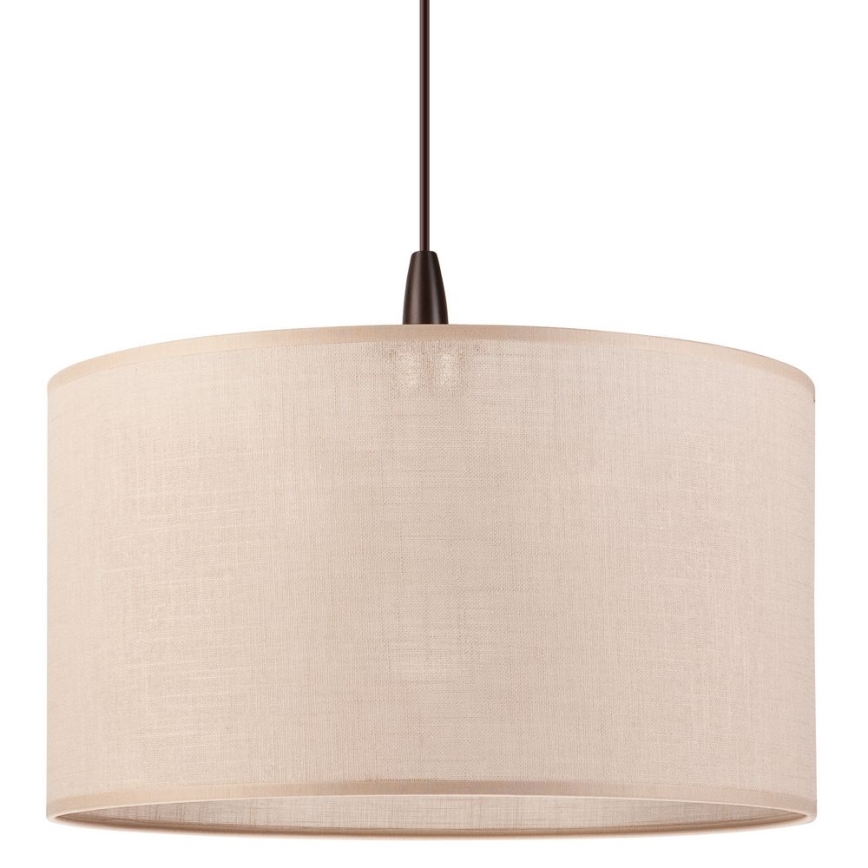 LED Пендел NOEL 1xE27/60W/230V бежов