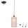 LED Пендел NOEL MINI 1xE27/60W/230V бежов