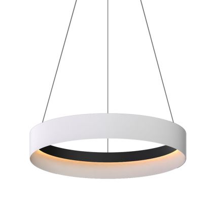 LED Пендел ORBITA LED/52W/230V бял/черен