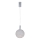 LED Пендел PERFORATO LED/6,3W/230V 3000K лъскав хром Ø 20 см
