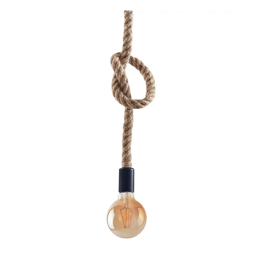 LED Пендел ROPE 1xE27/8W/230V